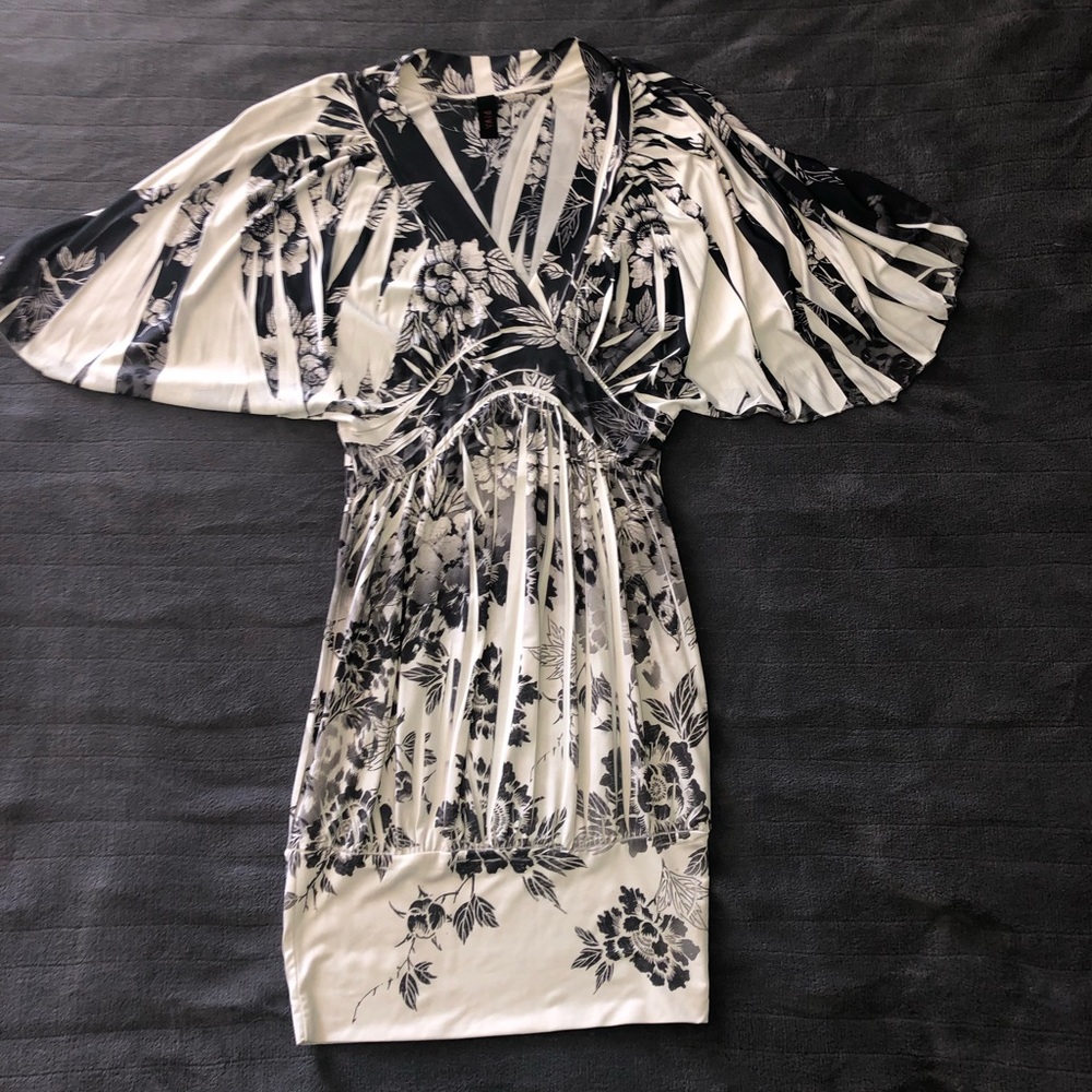 Black & White Mini Dress